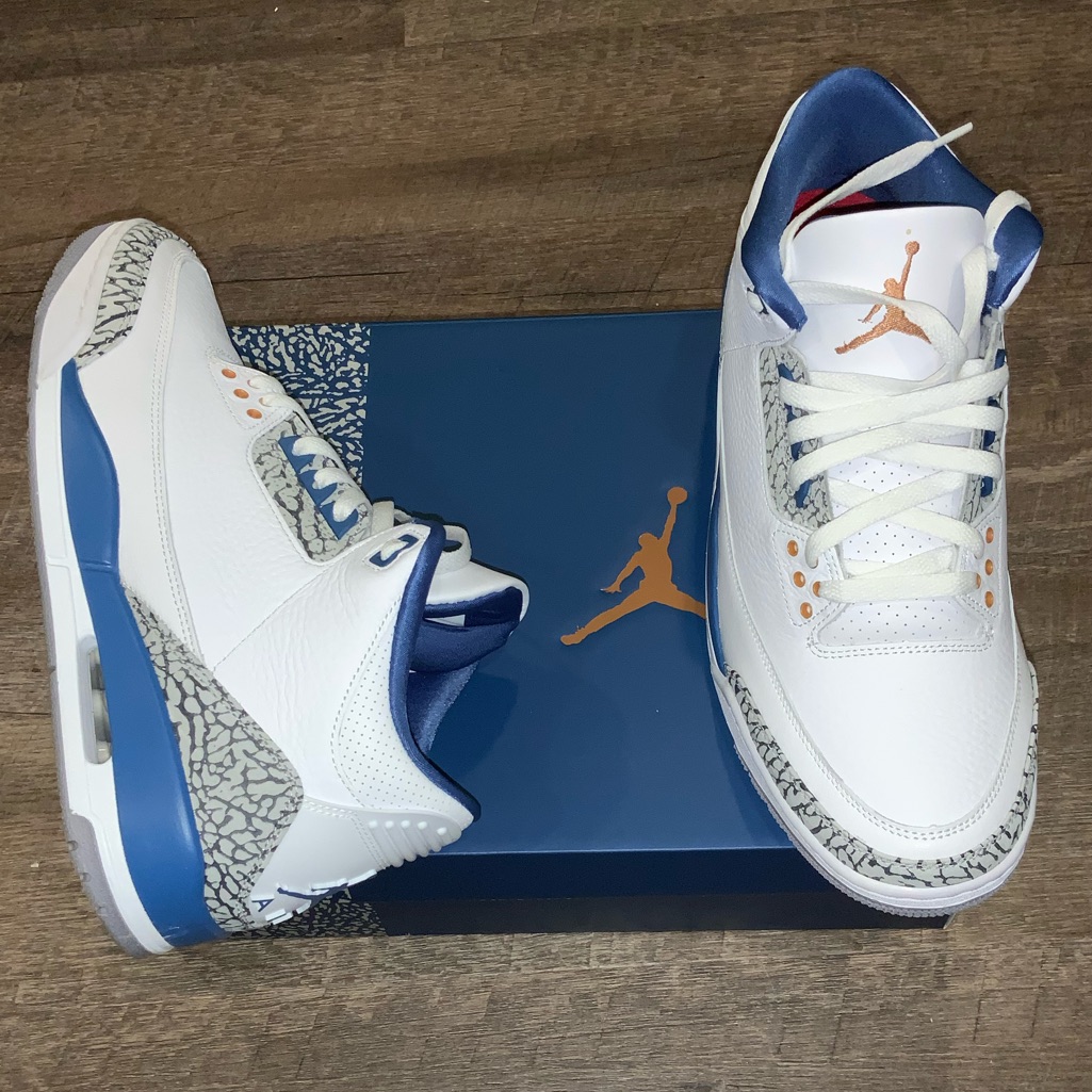 Jordan 3 Retro Wizards Mens 11